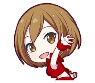 Video sticker 🌟 Чиби Мейко для Кейки - Кей :: @fStikBot