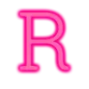 Sticker 💓 ✩Pink Neon & Sparkles✩ ~ #font@softemojis