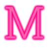 Sticker 💓 ✩Pink Neon & Sparkles✩ ~ #font@softemojis