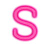 Sticker 💓 ✩Pink Neon & Sparkles✩ ~ #font@softemojis