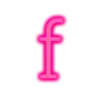Sticker 💓 ✩Pink Neon & Sparkles✩ ~ #font@softemojis