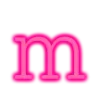 Sticker 💓 ✩Pink Neon & Sparkles✩ ~ #font@softemojis
