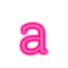 Sticker 💓 ✩Pink Neon & Sparkles✩ ~ #font@softemojis