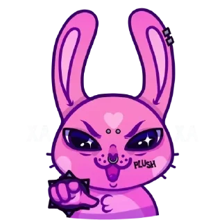 Telegram sticker 😈 Плюши @ckladstikerov7 @plush_smr