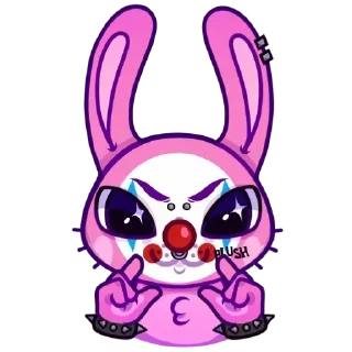 Telegram sticker 🤡 Плюши @ckladstikerov7 @plush_smr