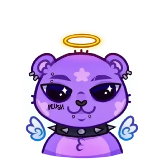 Telegram sticker 😇 Плюши @ckladstikerov7 @plush_smr