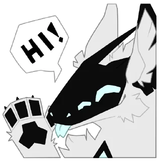 Telegram sticker 👋 cloudmantledbeast