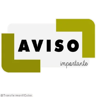 Telegram sticker ⚠️ Transfermóvil