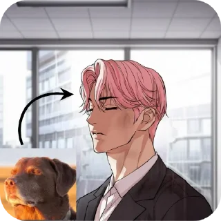 Телеграм стикер 🐶 𝕊𝕙𝕚𝕟𝕣𝕠 𝐤𝐞 𝐦𝐞𝐦𝐞𝐬 @shinro_69