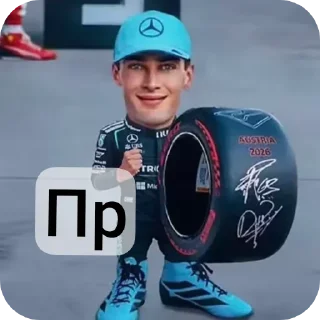 Video sticker 😉 міні жір ріссіл @rasselosko