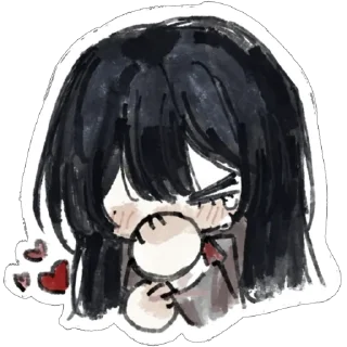 Telegram sticker 🤧 luli