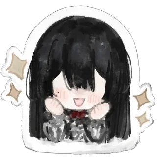Telegram sticker 😍 luli