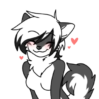 Телеграм стикер 😍 SerafK SFW