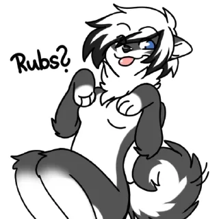 Телеграм стикер 🖐 SerafK SFW