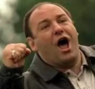 Video sticker 😱 Gandolfini’s Negro-hour (@CalsiBot)