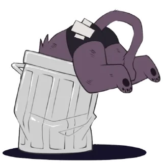 Telegram sticker 🗑 Otake and Takemoto