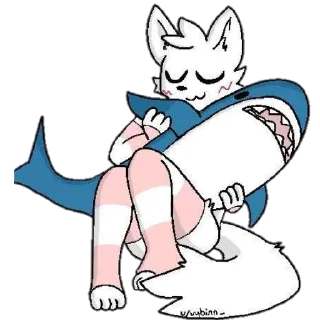 Video sticker 🦈 Фембои тут - @femboybase | @mxaiw_red - автор 5/12