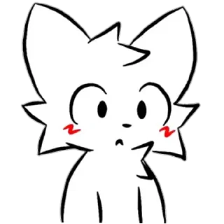 Telegram sticker 😳 Фембои тут - @femboybase | @mxaiw_red - автор 5/12