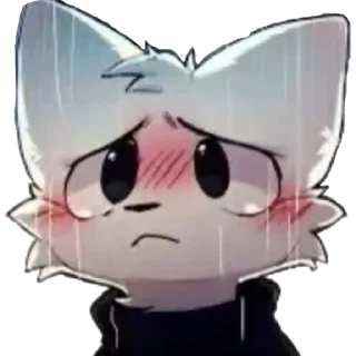 Telegram sticker 😭 Фембои тут - @femboybase | @mxaiw_red - автор 5/12