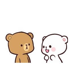 Telegram sticker 🤗 Milk & Mocha- @MochaStickers