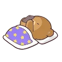 Telegram stiker 😴 Milk & Mocha- @MochaStickers