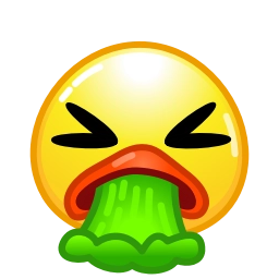 Sticker 🤮 @ProjectsScrooga