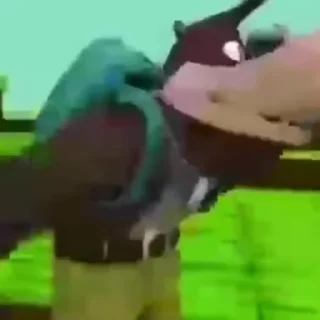 Video sticker 🌟 banjo kazooie in minecraft