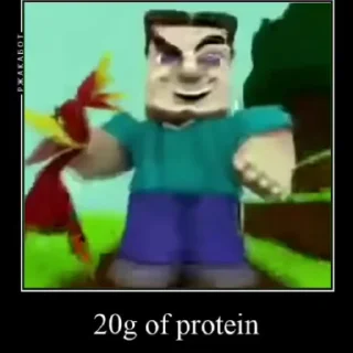 Video sticker 🌟 banjo kazooie in minecraft