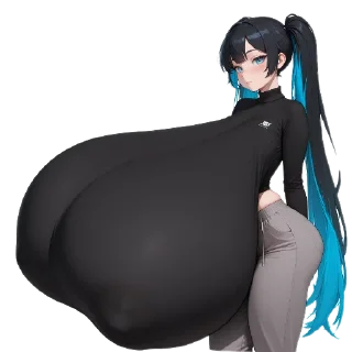 Telegram sticker 🤿 Inflated_girls by KO