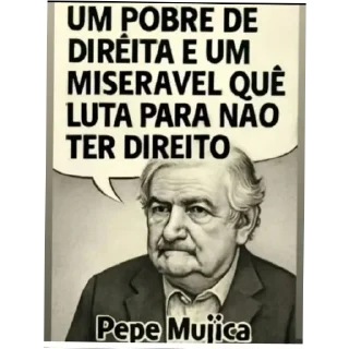 Video sticker 🖼 Pobre de direita