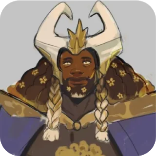 Telegram stiker 🍫 ♡Asgore core♡