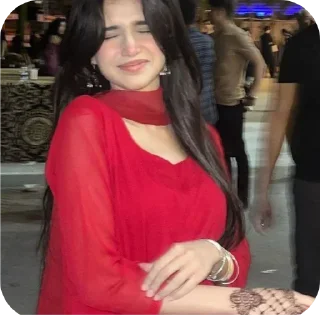 Телеграм стикер ✋ Shree bacchi😉😉