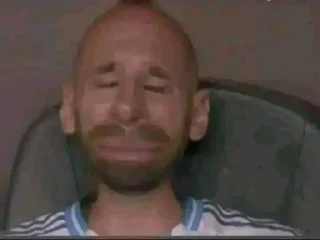 Телеграм стикер 😭 Life is crazy