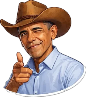Telegram sticker 😉 Presidents @stickerstgrm