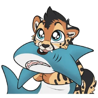 Telegram sticker 🦈 Archer