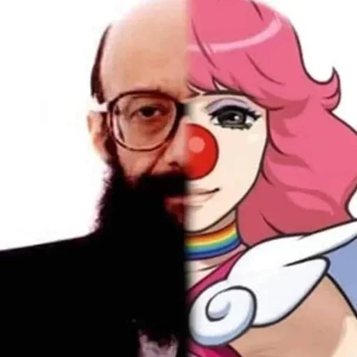 Telegram sticker 🤡 @WAIFUGRAM