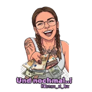 Telegram sticker 😁 @Mistress_of_Fear