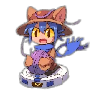 Telegram sticker 😺 Oneshot создатель ебанат :: @fStikBot