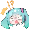 Sticker 🤯 Hatsune Miku @zhaxia_cn