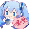 Video sticker 😄 Hatsune Miku @zhax...