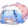 Sticker 🛏 Hatsune Miku @zhaxia_cn