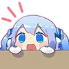 Video sticker 🫥 Hatsune Miku @zhax...