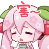 Sticker 🥲 Hatsune Miku @zhaxia_cn