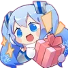Video sticker 🎁 Hatsune Miku @zhax...