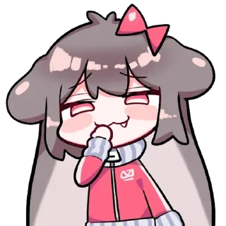 Telegram sticker 🎀 양아지 [@TodorokiShouto]