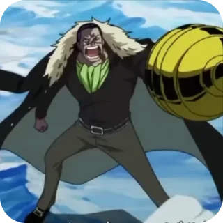 Video sticker 🌟 Crocodile @one_piece_stiker777 :: @fStikBot