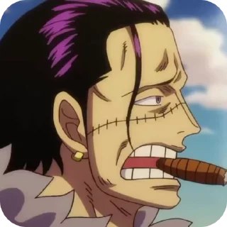 Video sticker 🌟 Crocodile @one_piece_stiker777 :: @fStikBot