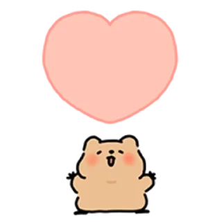Telegram sticker ⭐ 행복한 세상의 쪼끄만 쿠까 @moe_sticker_bot