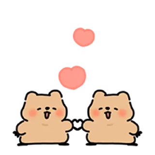 Telegram sticker ⭐ 행복한 세상의 쪼끄만 쿠까 @moe_sticker_bot