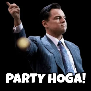 Video sticker 🥳 leonardo dicaprio